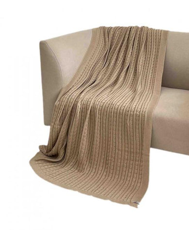 Плед Exclusive Nature  Бежевий ПРОВАНС, 140х180см 026673