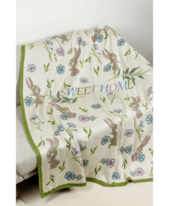 Плед в'язаний Sweet Home Прованс, 130х170 см