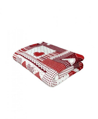 Плед в'язаний Мереживо ПРОВАНС, 130х170см 025096