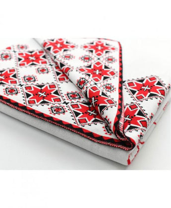 Плед в'язаний Вишиванка ПРОВАНС, 100х150см 027842