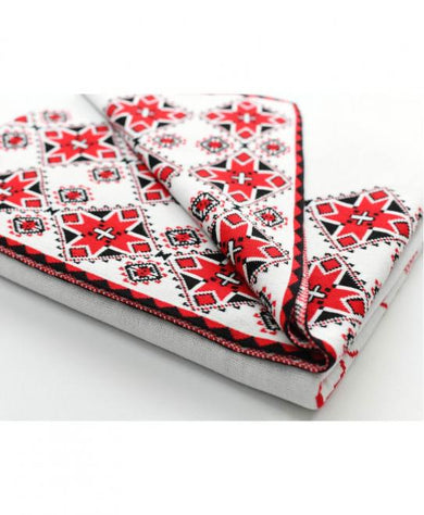 Плед в'язаний Вишиванка ПРОВАНС, 100х150см 027842