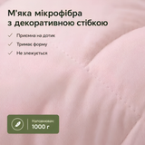 Набір ковдра літня 200х220 євро та 2 декоративні подушки 50х70