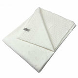 Дитячий плед Крижма білий ART KNIT, 120х120 см