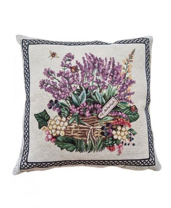 Наволочка декоротивна Лаванда у рамці ПРОВАНС, 45х45см 026055