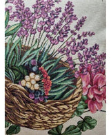 Наволочка декоротивна Кошик лаванди ПРОВАНС, 45х45см 026059