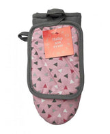 Набір рукавичка+прихватка Трикутники ПРОВАНС, 15х20см  29х15см 028441