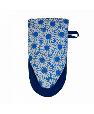 Набір прихватка та рукавиця Ромашки на синьому ПРОВАНС, 15х20см  29х15см 022432