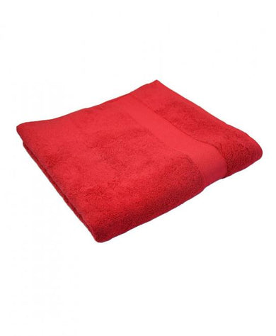 Махровий рушник Soft червоний ПРОВАНС, 70х140см 015507
