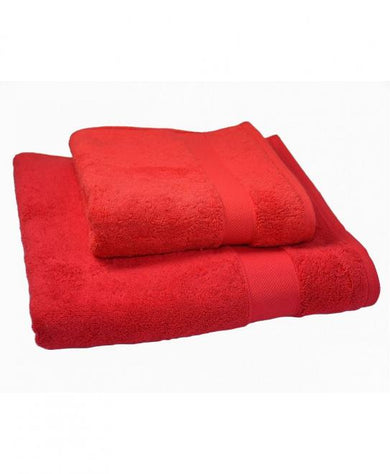 Махровий рушник Soft червоний ПРОВАНС, 70х140см 015507