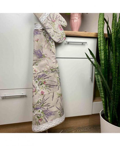 Кухонний фартух Grosso з мереживом ПРОВАНС, універсальний 017553