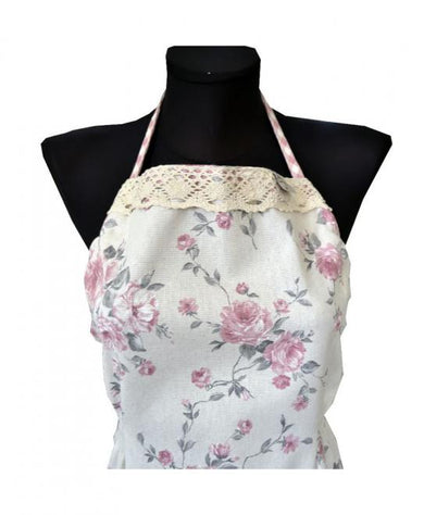 Кухонний фартух Bella Рожева клiтинка/Троянди з ме ПРОВАНС, універсальний 013529