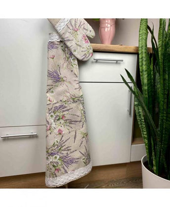 Кухонний фартух дитячий Grosso з мереживом ПРОВАНС, 3-8 років 017555