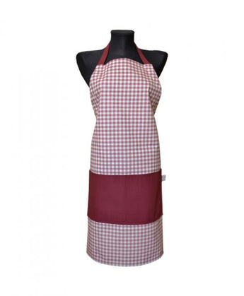 Кухонний фартух Глорiя Клiтинка ПРОВАНС, універсальний 014661