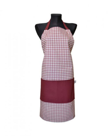 Кухонний фартух Глорiя Клiтинка ПРОВАНС, універсальний 014661