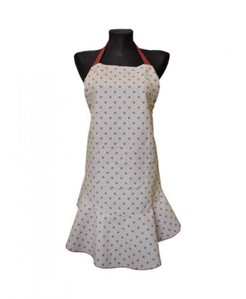 Кухонний фартух Глорiя Горох з воланом ПРОВАНС, універсальний 014592