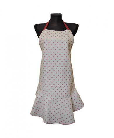 Кухонний фартух Глорiя Горох з воланом ПРОВАНС, універсальний 014592