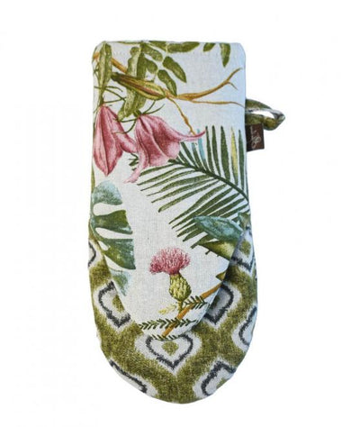 Кухонна рукавиця Villa квіти ПРОВАНС, 29х15см, 20х20см 028401