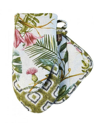 Кухонна рукавиця Villa квіти ПРОВАНС, 29х15см, 20х20см 028401