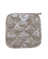 Кухонна прихватка Breakfast beige ПРОВАНС, 20х20см 011079