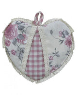 Кухонна прихватка серце Bella Троянди/Рожева клiти ПРОВАНС, 19х19см 013525