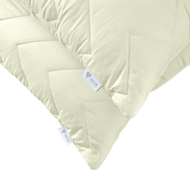 Набір подушок 2 шт 50х70 см акційний з переробленого волокна молоко