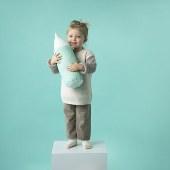 Подушка валик Олівець 14х45 см PAPAELLA декоративна ментол