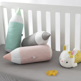 Подушка валик Олівець 14х45 см PAPAELLA декоративна пудра