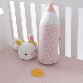 Подушка валик Олівець 14х45 см PAPAELLA декоративна пудра