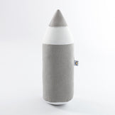 Подушка валик Олівець 14х45 см PAPAELLA декоративная сірий