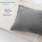 Подушка декоративна "VELOUR" 50*70 см сірий