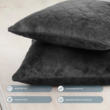 Подушка декоративна "VELOUR" 40*40 см сірий
