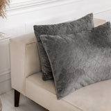 Подушка декоративна "VELOUR" 50*70 см сірий