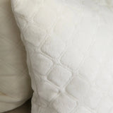Подушка декоративна "VELOUR" 50*70 см молочний