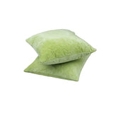 Подушка декоративна "VELOUR" 40*40 см салатовий
