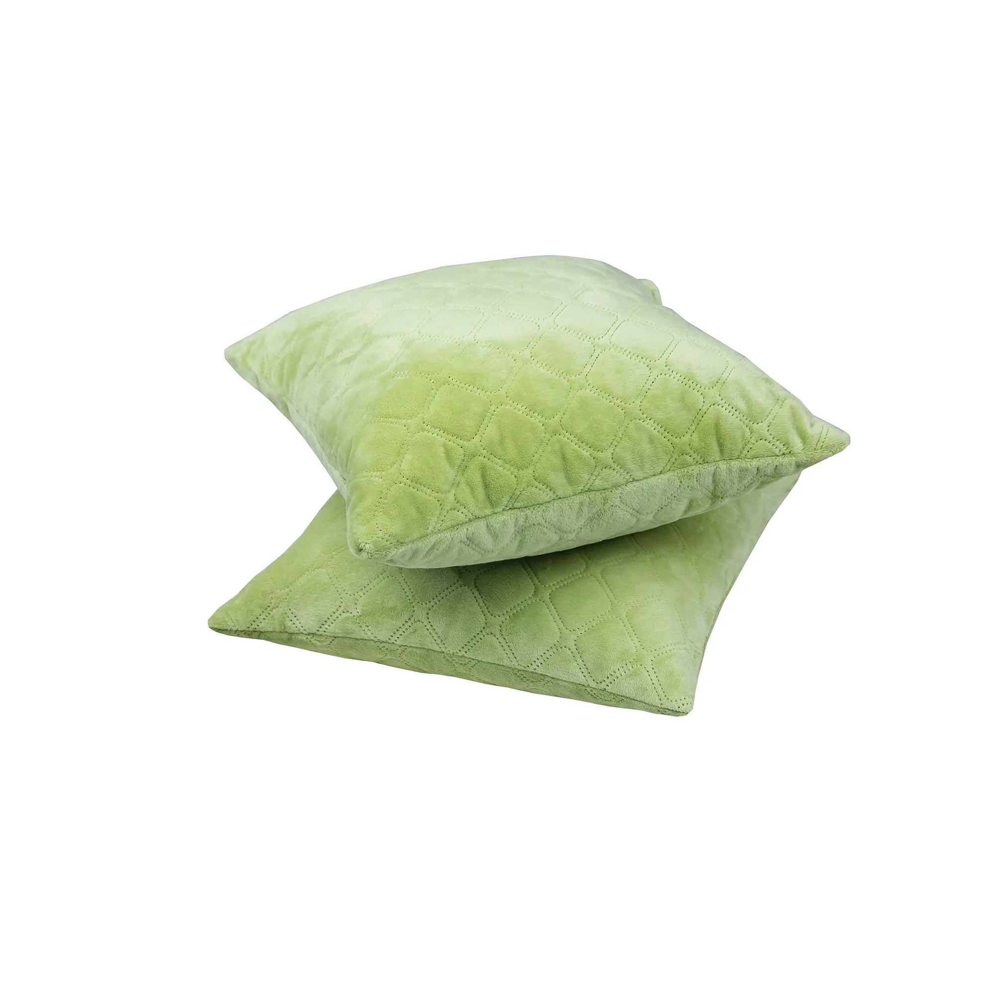 Подушка декоративна "VELOUR" 40*40 см салатовий