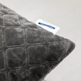 Подушка декоративна "VELOUR" 50*70 см сірий