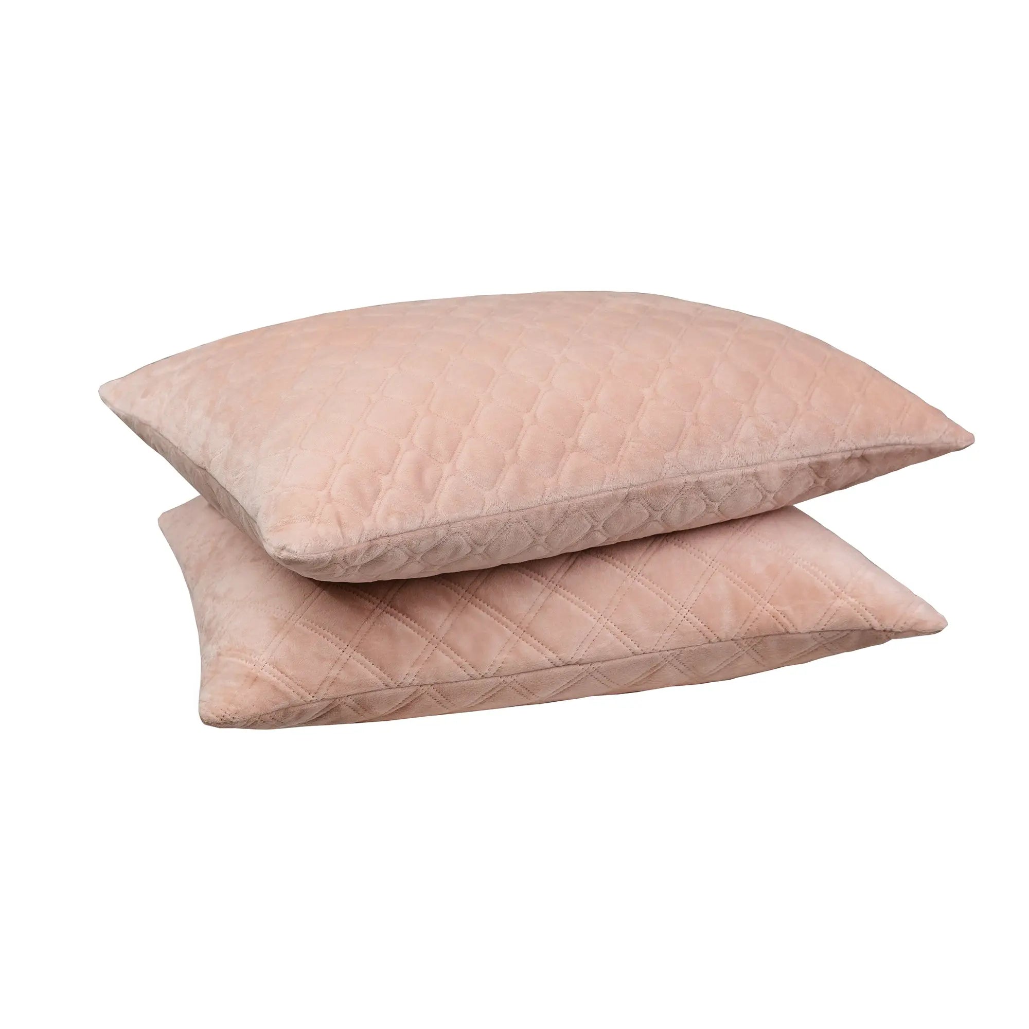 Подушка декоративна "VELOUR" 50*70 см пудровий