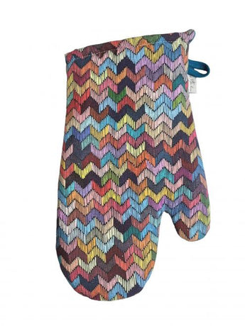 Рукавиця кухонна MixPrint зігзаг ПРОВАНС, 29х15см, 20х20см 031185