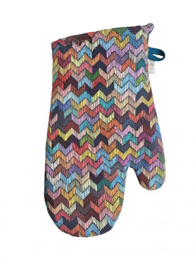 Рукавиця кухонна MixPrint зігзаг ПРОВАНС, 29х15см, 20х20см 031185