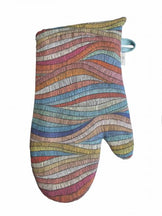 Рукавиця кухонна MixPrint хвиля ПРОВАНС, 29х15см, 20х20см 031189