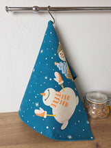 Новорічний вафельний рушник Сніговики ПРОВАНС, 45х60 см 042990