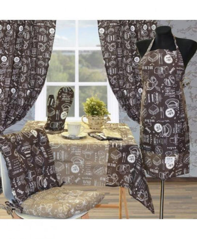 Доріжка на стіл Breakfast brown ПРОВАНС, 40х120см 011075