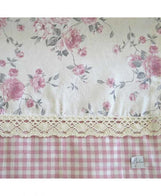 Доріжка на стіл Bella Троянди/Рожева клiтинка ПРОВАНС, 40х140см 013512