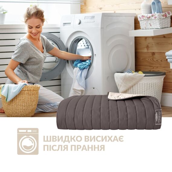 Покривало IDEIA з подушками з вишивкою, 220х240 см