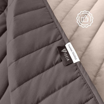 Покривало IDEIA 220x240 см + 2 подушки з вишивкою