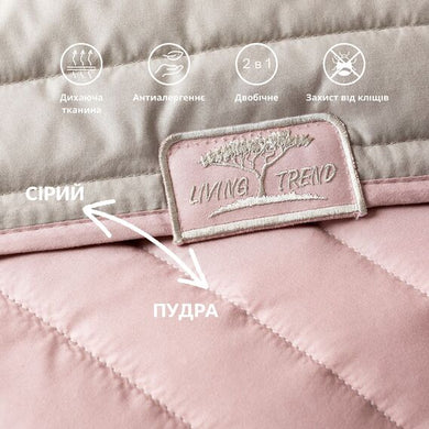Покривало IDEIA 220x240 см + 2 подушки 45x45