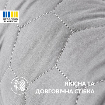Подушка-валик IDEIA 15×90 см графіт утеплювач