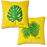 Декоративна подушка Tropical 40×40 см жовта