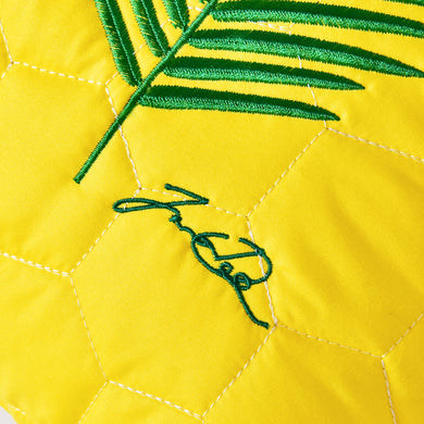 Декоративна подушка Tropical 40×40 см жовта