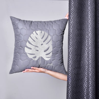 Набір подушок 2 шт Tropical 50х50 см декоративна подушка антиалергенна з вишивкою сирій